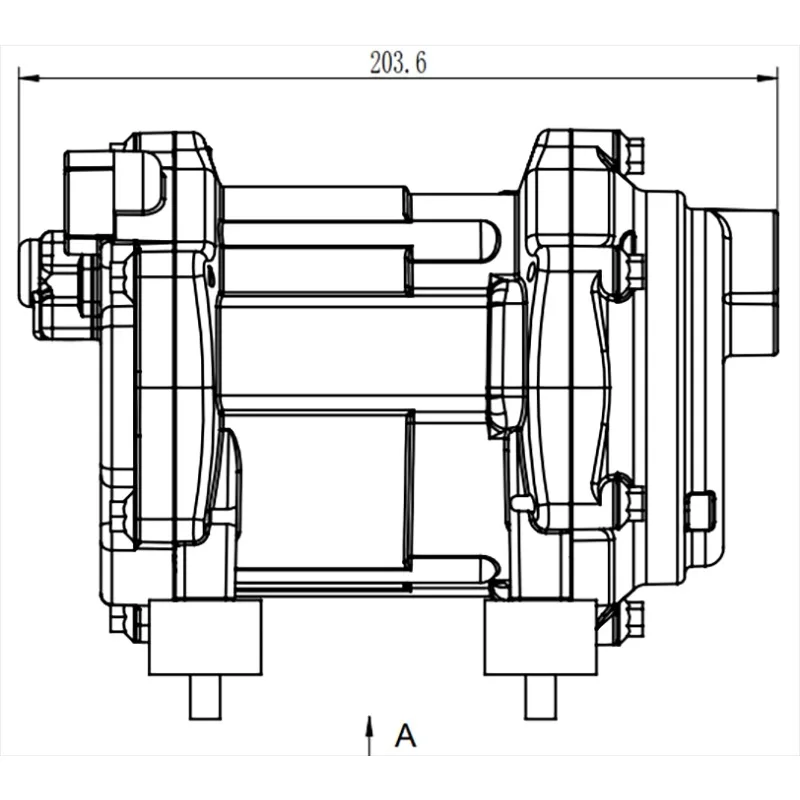 Truck RV Modified Parallel Universal 12/24/48 V Parking Air Conditioner Electric Compressor with Controller