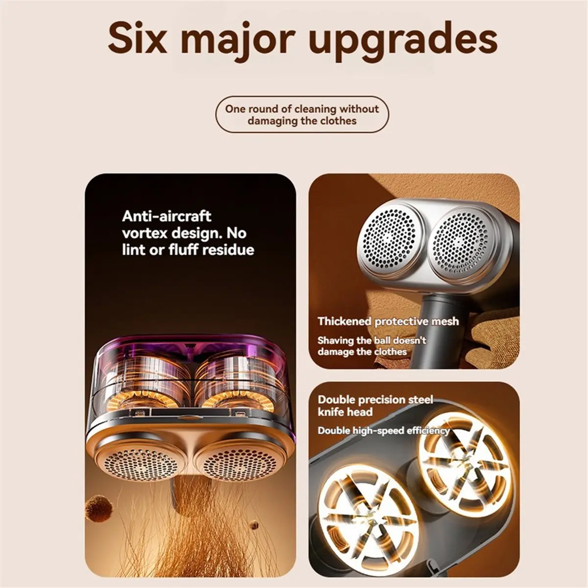 Big Discount Lint Remover for Clothes USB Rechargeable Clothes Lint Shaver Machine Electric Hair Ball Lint Trimmer B