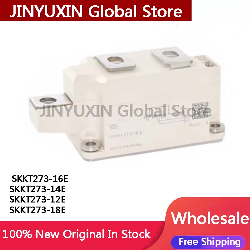

1Piece SKKT273-16E SKKT273-14E SKKT273-12E SKKT273-18E SKKT273 12E 14E 16E 18E IGBT Module New Original Chip Wholesale