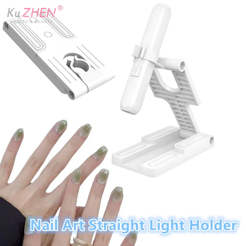 Lampstandaard Nail Art Light Handheld Houder UV LED Mini Droger Machine Fototherapie Beugel Salon DIY Manicure Ontwerptools