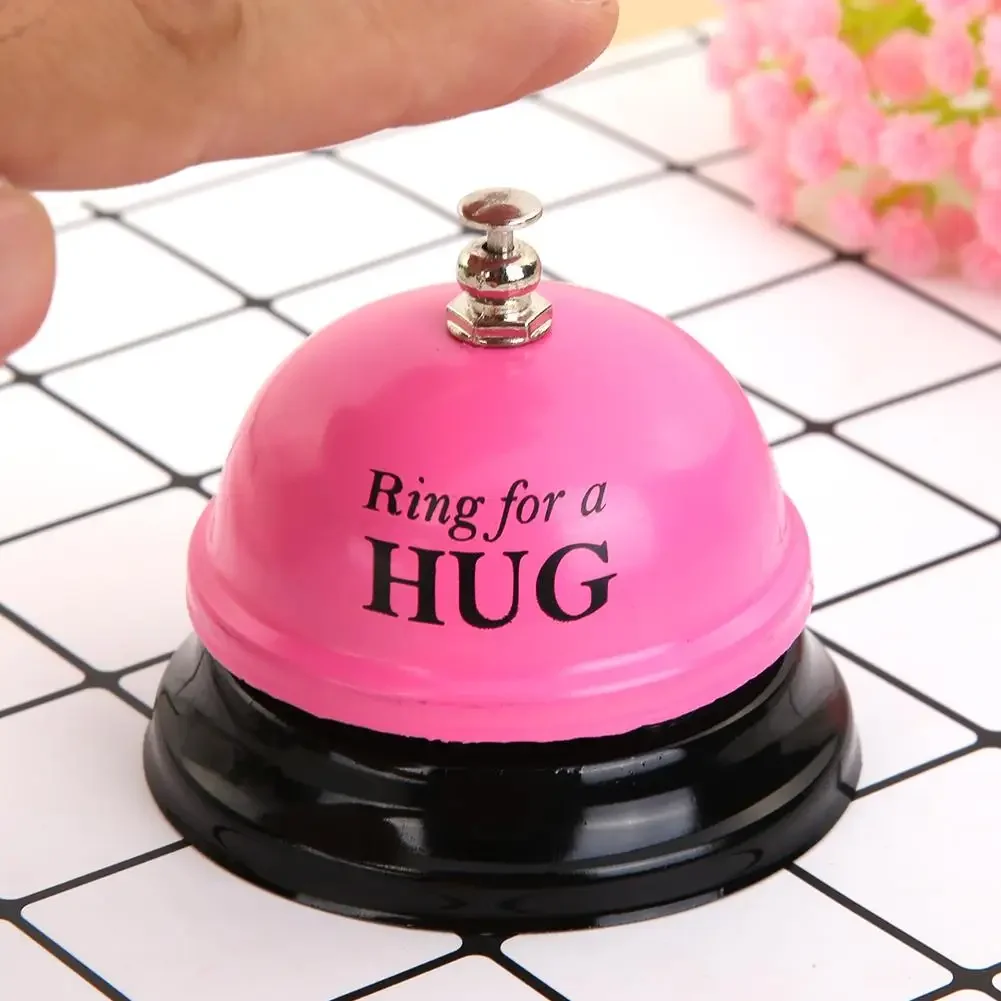 Practical Restaurant Timer Hotel Counter Desk Bell Ring Bar Service Call Bell for Bar Hotel Restaurant Yellow/Pink/Coffee