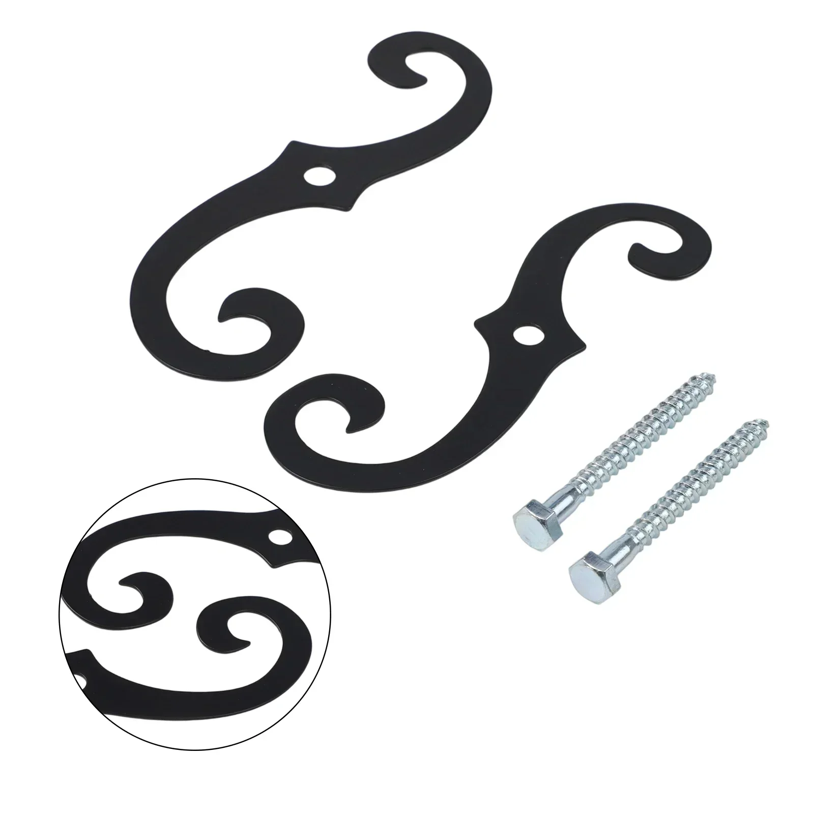 Metal Window Hardware Shutter Fasteners Decorative Window Fasteners Easy Installation With Screws For Shutters