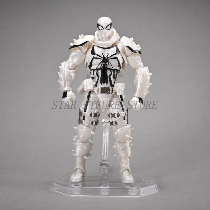 Amazing Yamaguchi Agent Venom Action Figure Eugene Thompson Movable Collection Revoltech Agent Anti-Venom Figurine Model Toys