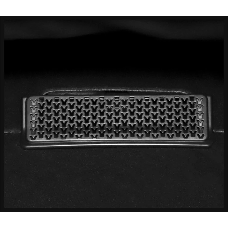 

For Tesla Model Y/Model 3 2016-2023 Under Front Seat Air Vent Covers Air Outlet Grill Cover