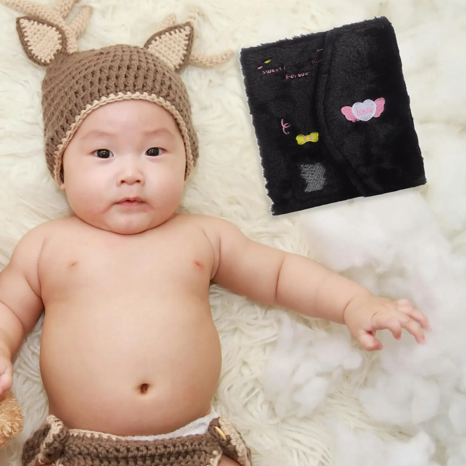 mini-photo-album-for-baby-memories-compact-binder-with-pages-soft-exterior-cute-theme-photocard-holder-portable