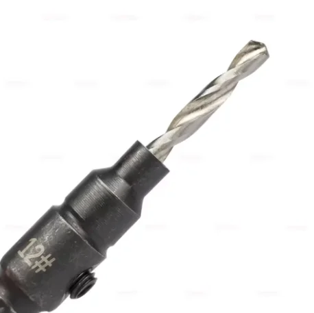 6PCS Woodworking Taper Drill Bit Set Hexagon Shank Screw Countersunk Hole Drilling Reaming Hardware Tool Kit