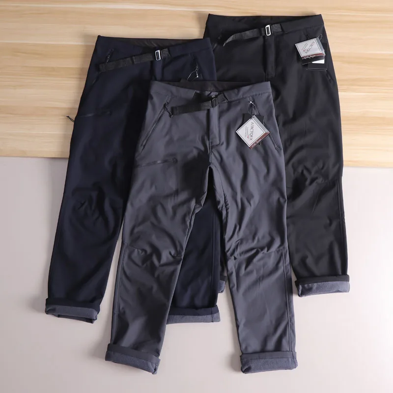 

Легкие уличные мужские брюки-карго, ветрозащитные, водонепроницаемые, дышащие, с прямыми штанинами на подкладке, повседневные брюки