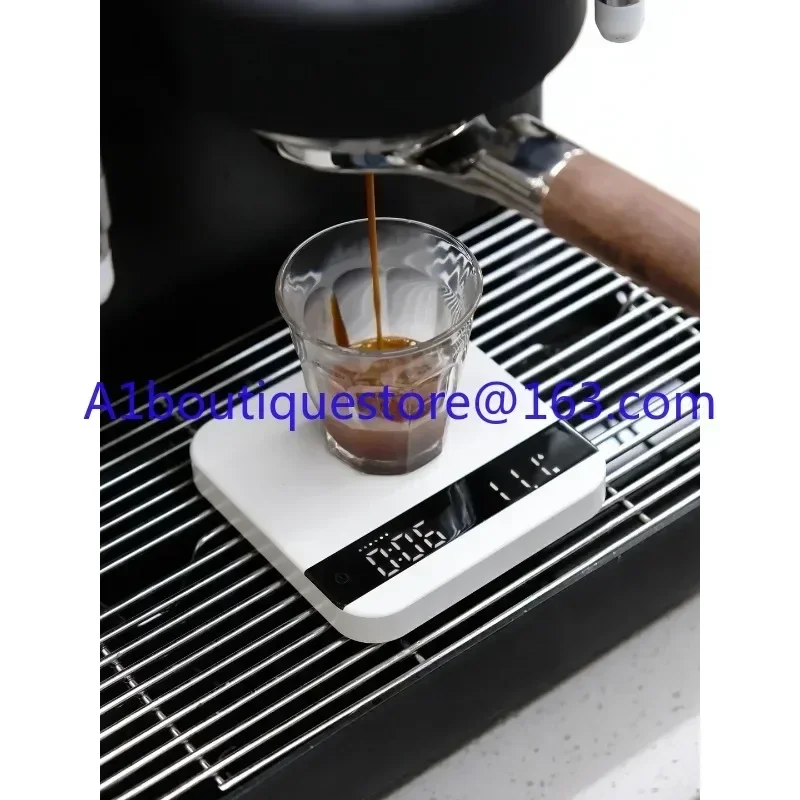 Espresso electronic scale, hand-brewed intelligent automatic timing coffee scale