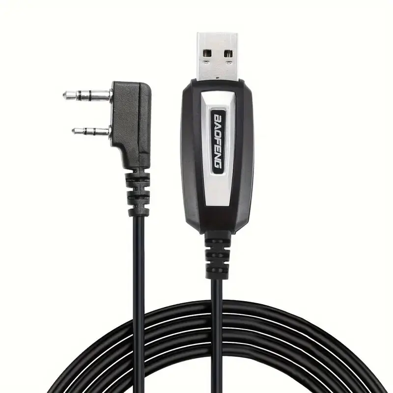 Quansheng Baofeng USB Programming Cable For UV-K5 UV-5RE UV-5R Pofung UV 5R uv5r 888S UV-82 UV-10R Two Way Radio Walkie Talkie