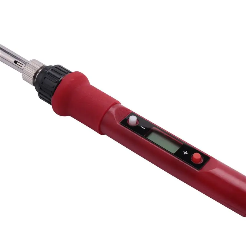 BAAG-2X 220V 80W Lcd Electric Soldering Iron 908S Adjustable Temperature Solder Iron With Soldering Iron Tips Kits EU Plug
