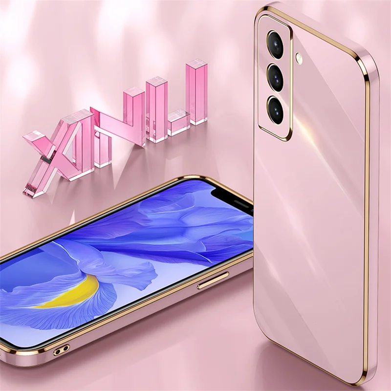 Luxus-Beschichtung koffer für Samsung Galaxy A32 A51 A52 A71 A72 stoß feste Abdeckung für S20 S21 S22 S23 S24 Fe plus Ultra Samsung Cover