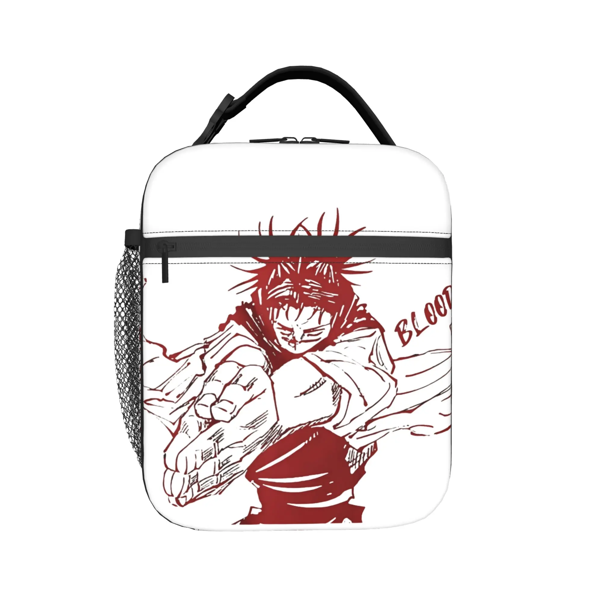 Choso Anime Manga Insulated Lunch Bags High Capacity Jujutsus Kaisens Anime Reusable Cooler Bag Tote Lunch Box Beach  Outdoor