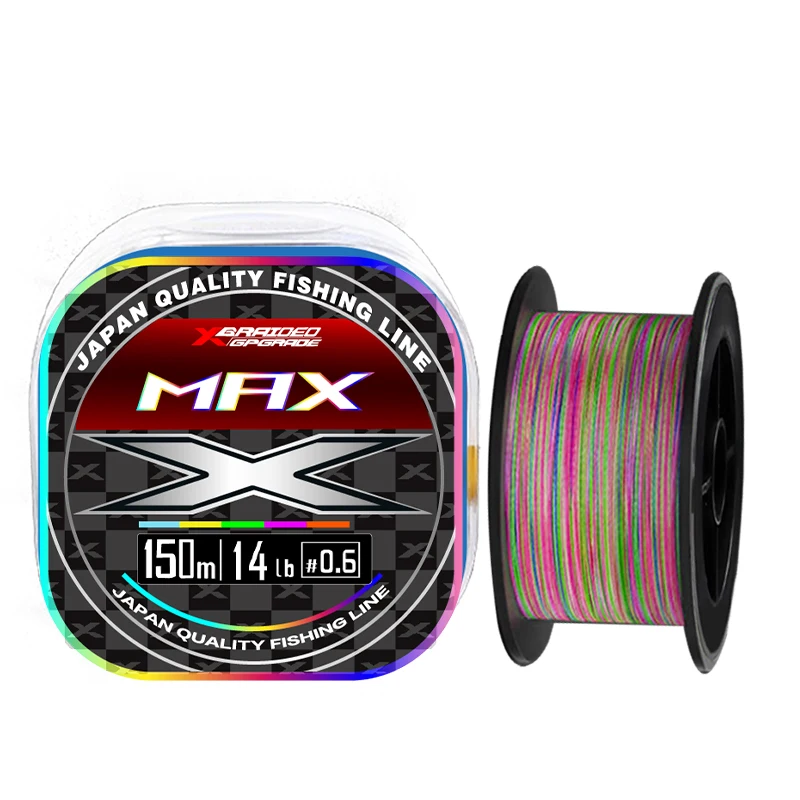 

YGKX Fishing Line X8/X12 Braided Multifilament Fishing lines Super Strong Line Original ygk 150m/200m Fish Wire Multicolored