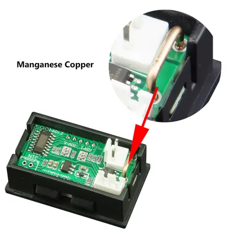 10A/50A/100A डिजिटल वोल्टमीटर एमीटर डुअल LED डिस्प्ले वोल्टेज करंट मीटर मल्टीफंक्शनल डिजिटल वोल्ट मीटर इंस्ट्रूमेंट टूल 6 best sales वोल्टेज करंट डिस्प्ले - №2