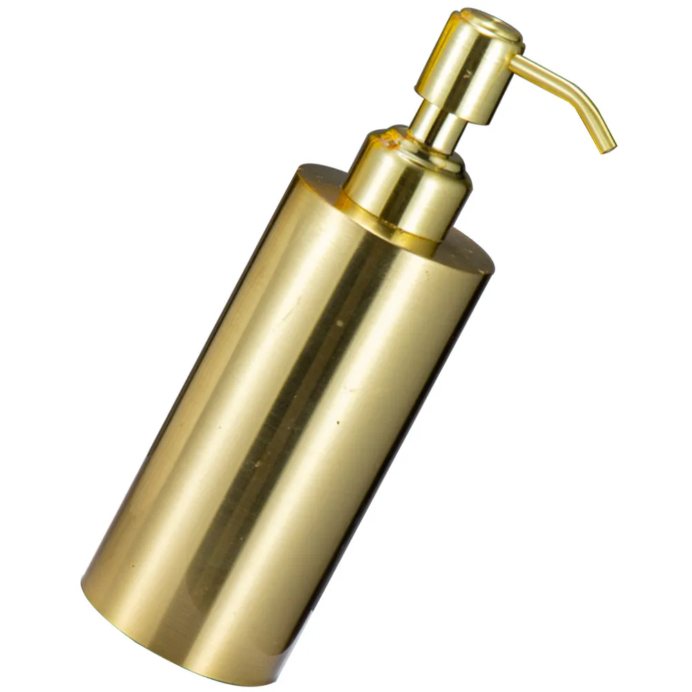 

300Ml Stainless Steel Soap Dispenser Reusable Liquid Pump Bottle for Hand Shampoo Bath Gel Home Kitchen Bathroom Travel Use