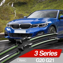 For BMW 3 Series G20 G21 2019-2023 Front Windshield Wiper Blades 2pcs Windscreen Window Accessories 2020 2021 2022