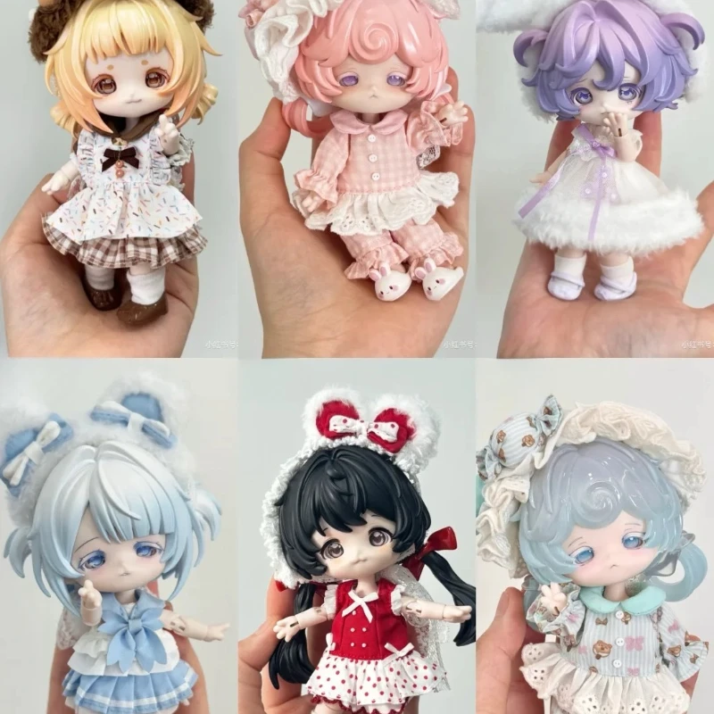 

COME4FREE Milk Cake Dream Puff Series Blind Box 1/12 Bjd Movable Action Figure Suprise Bag Fashion Collect Toys Desktop Gift New