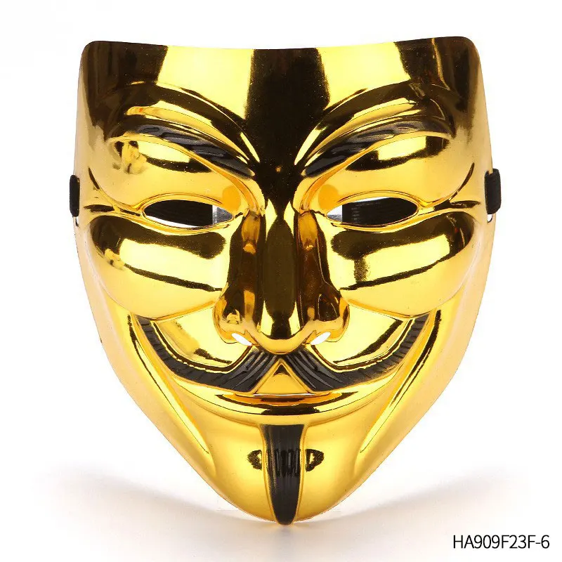 Maschere di Halloween: bianco, nero, oro e altri disegni speciali, adatte per le feste di Halloween per aggiungere una sensazione misteriosa.