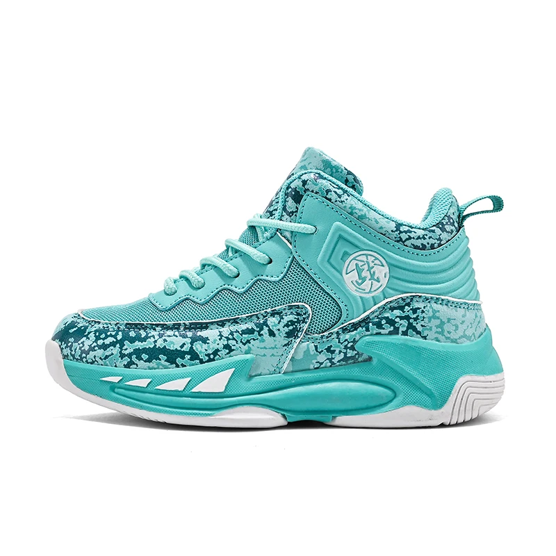 

Brand Children Basketball Shoes High Quality Kids Sports Shoes Boys Tennis Shoes Outdoor Non-slip Training Athletic Sneakers