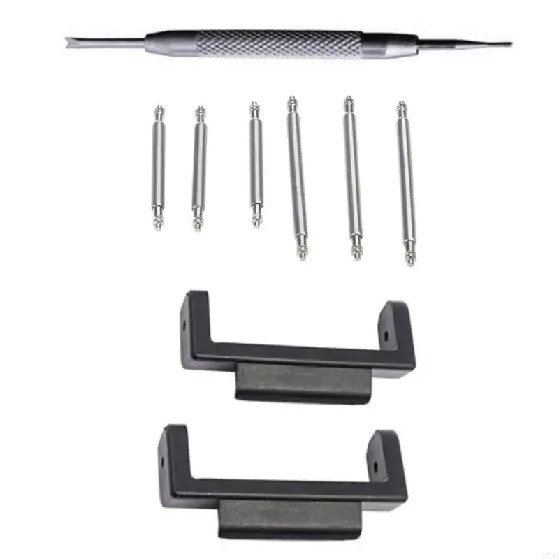 573A Herramienta precisa incluida Conjunto adaptadores para banda reloj inteligente 22 mm, compatibilidad unisex