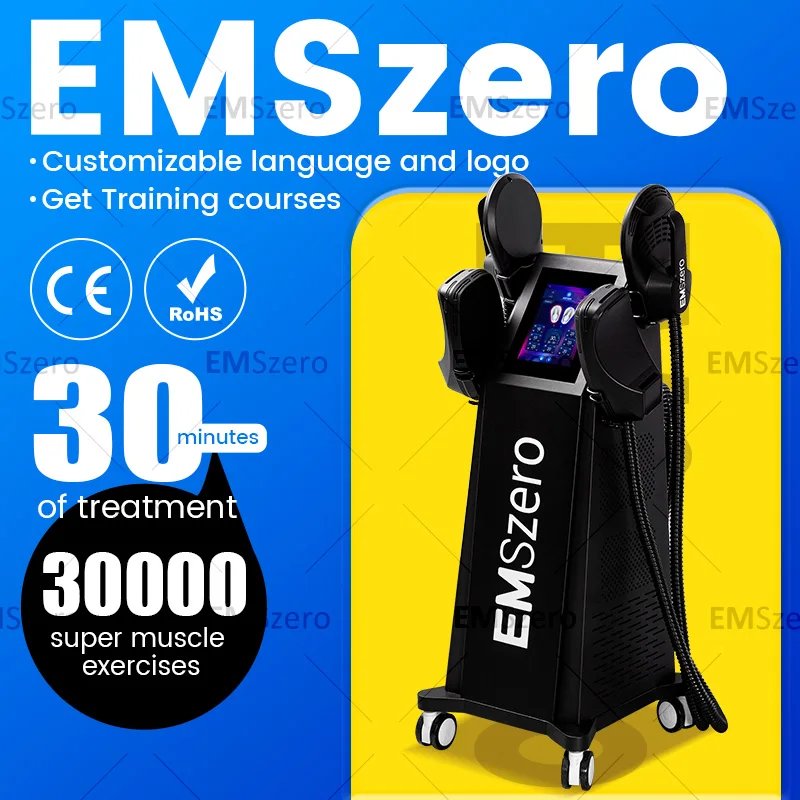 

Emszero Sculpting Machines 15 Tesla Professional 6500w NEO Body Slimming Nova Rf Muscle EMS Electromagnetic Stimulate Hiemt Pro