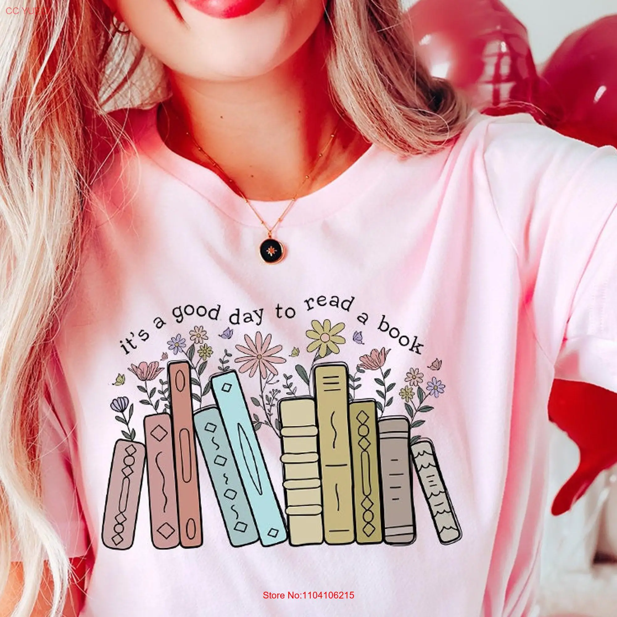 Book Lover T Shirt Its a Good Day To Read Bookish For Teacher Back School Bookworm long or short sleeves