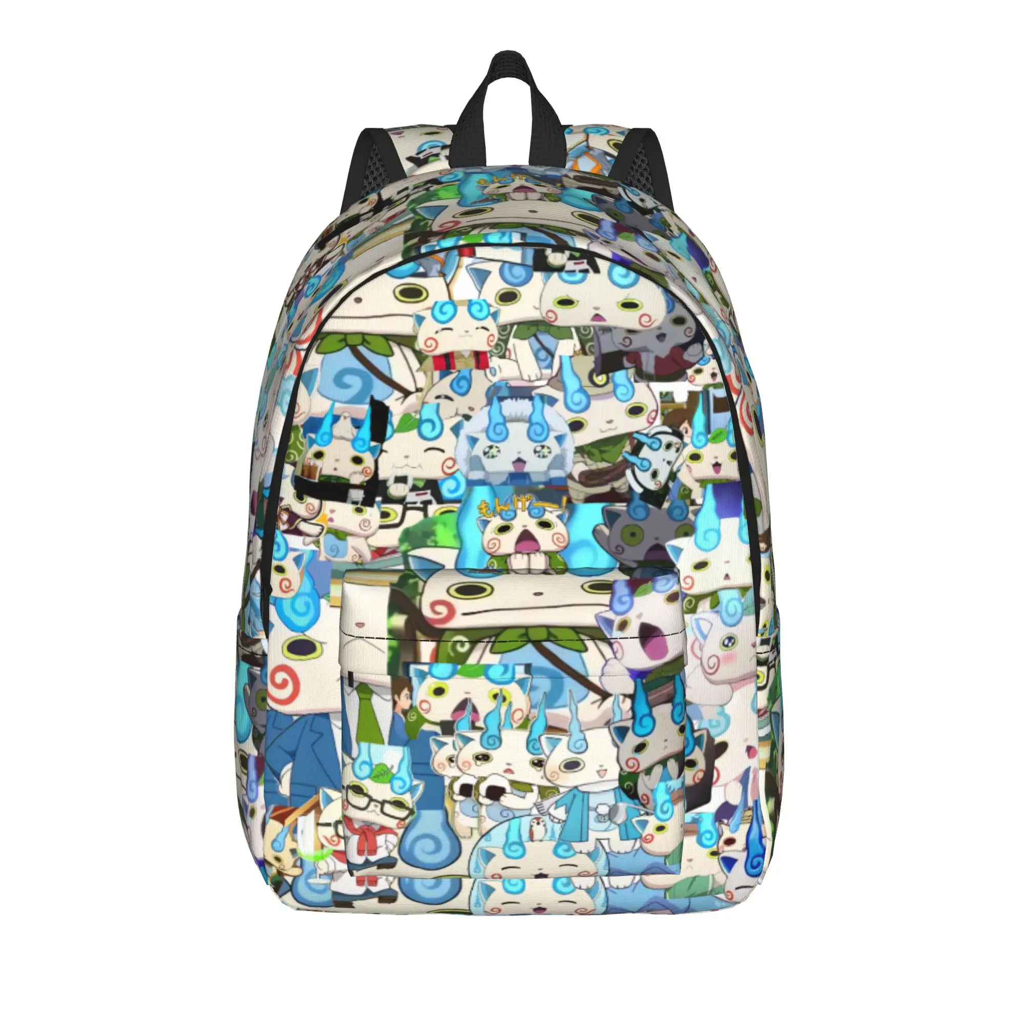 Yokai Watch Jibanyan 2 Backpack  Travel Backpacks Women Men Custom Large High School Bags Aesthetic Rucksack