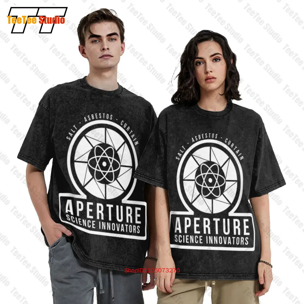 Portal 2 Aperture Science Laboratories Vintage Oversized T-Shirt DY49