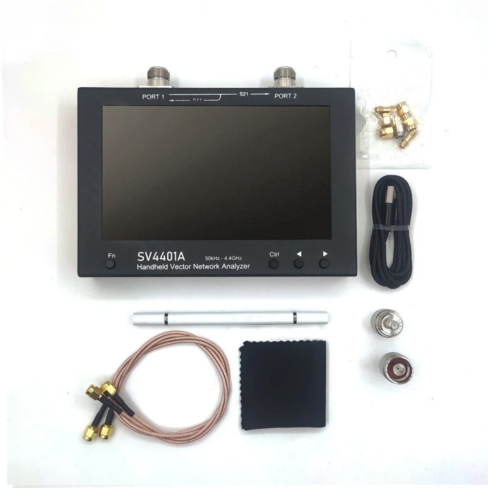Design SV4401A 50KHz 4 4GHz for vna Vector Network Analyzer 100DB Dynamic 7 Touch LCD and for ce Certified  Design