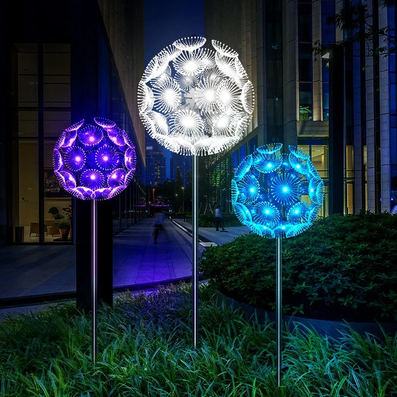 

30W 50cm Led Modeling Light Villa Garden Lawn Dandelion Lamp square Park Landscape Light Outdoor IP65 Waterproof Courtyard Light