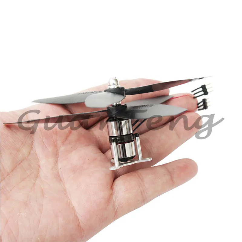 

YX-13DZ Brushless Counter-rotating Micro Motor DZP13 Coaxial Double-propeller Brushless Motor 13g Micro Non-reverse Torsion