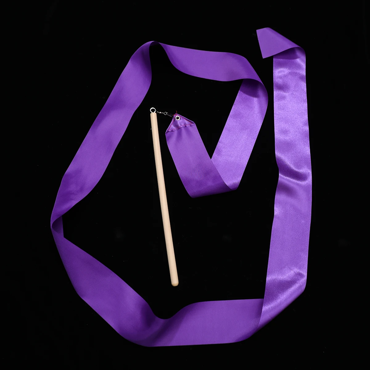 

2 Pcs Colorful Rhythmic Gymnastics Ribbon Dance Streamer Kids Training Premium Material Circus Skill Marching
