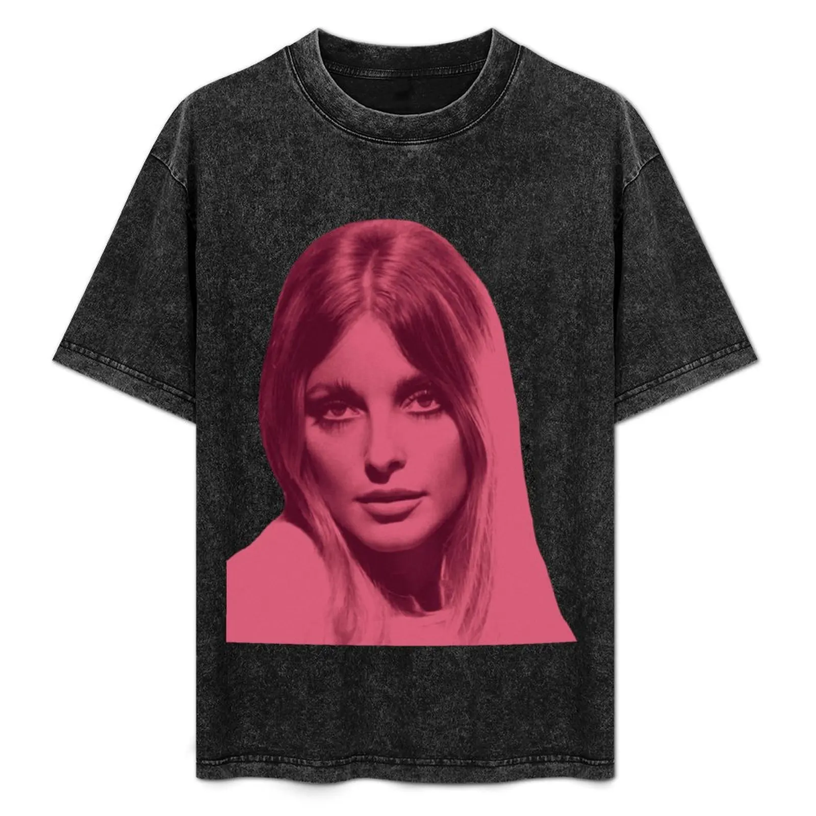Camiseta Sharon Tate, top de verão leve e respirável