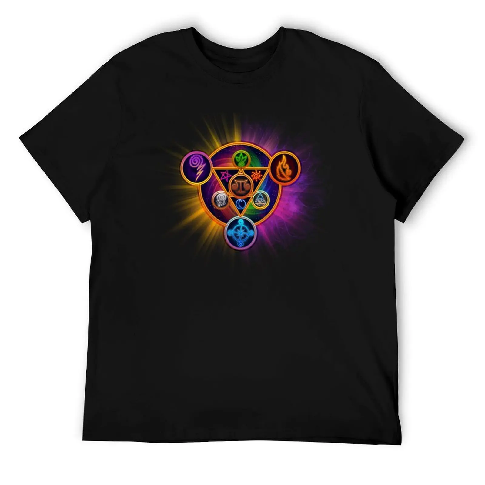 

Wizard101 - The Spiral Schools T-Shirt man t shirts high quality luxury brand t shirt for man 100 percent cotton T-Shirt