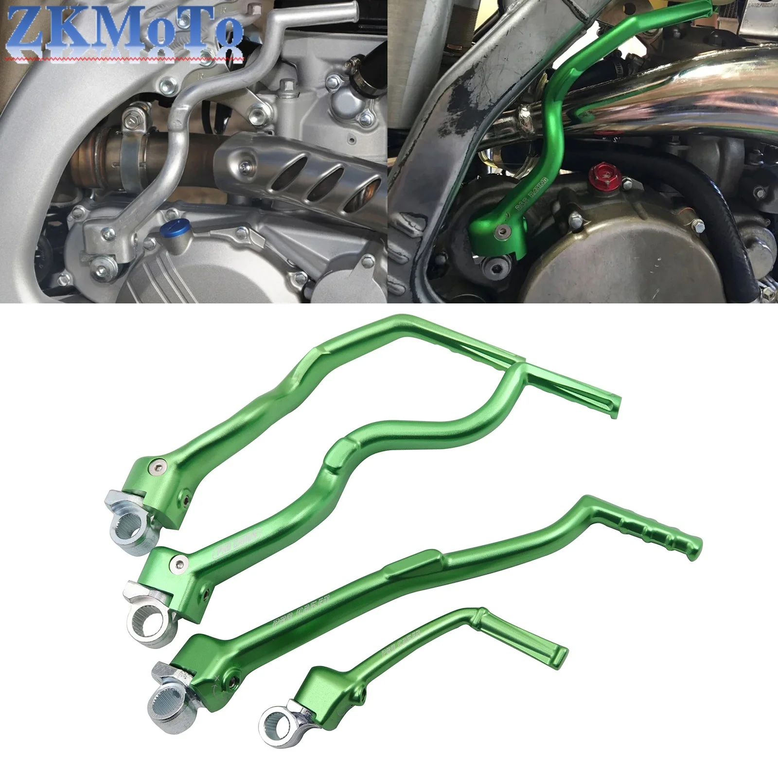 

Motocross CNC Forged Kick Start Starter Lever Pedal For Kawasaki KX65 KX250F KX450F KLX450R 2000-2015 2016 2017 2018 2019 2020