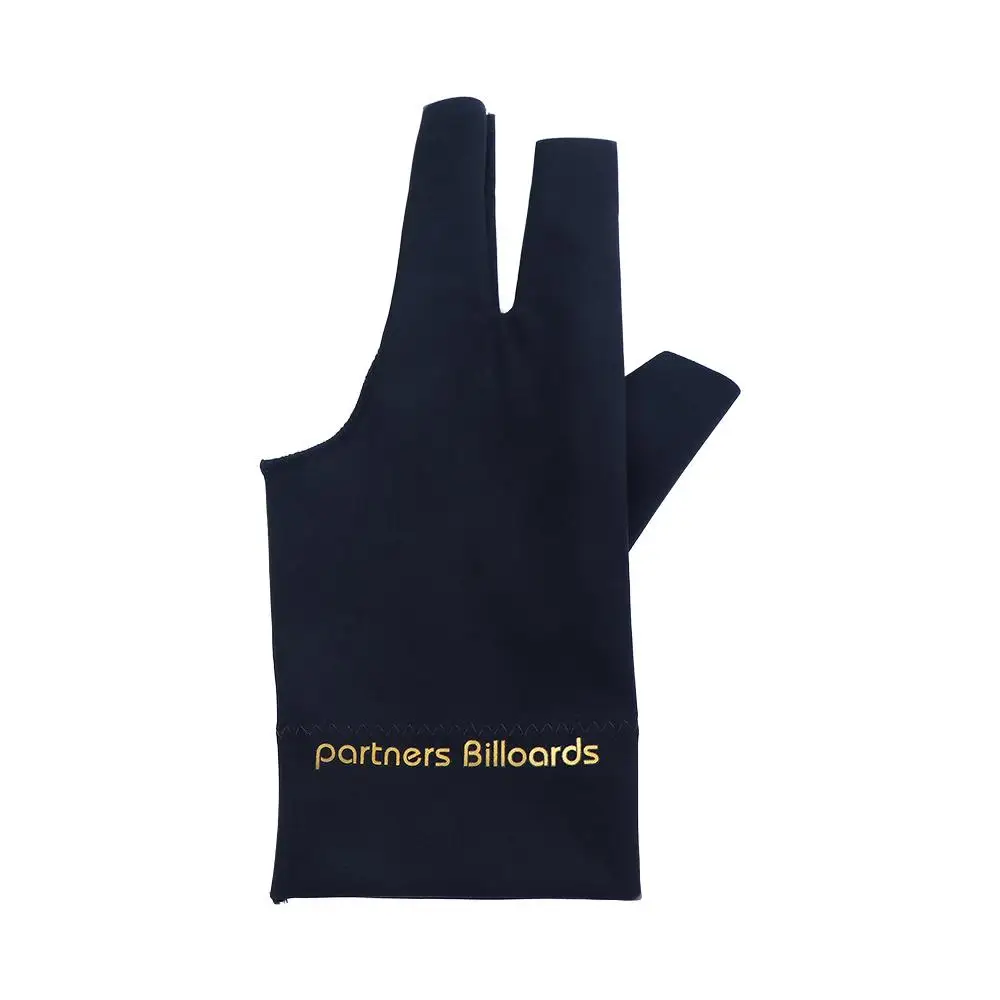 Gants de Queue de Billard à Trois Doigts à Doigts Mathiés, pour Jeu de Table à Main