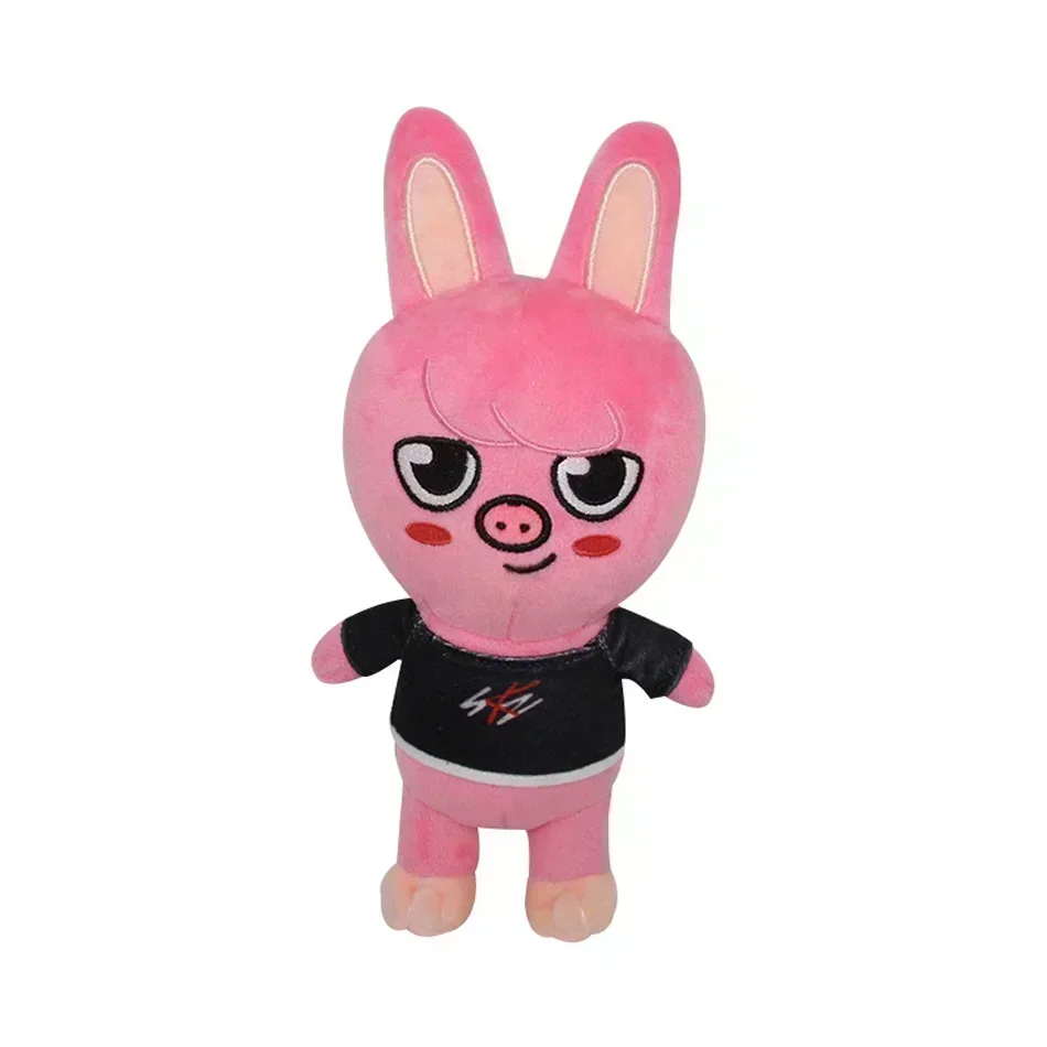 Miniso kpop skzoo plushies dos desenhos animados animal de pelúcia ficar boneca brinquedos kawaii jyp adultos kz fãs chaveiro pingente presente do miúdo