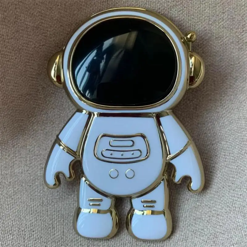 1pcs Cute Cartoon Astronaut Mobile Phone Holder Personality Creative Astronaut Holder Invisible Push-Pull Desktop Chasing Lazy