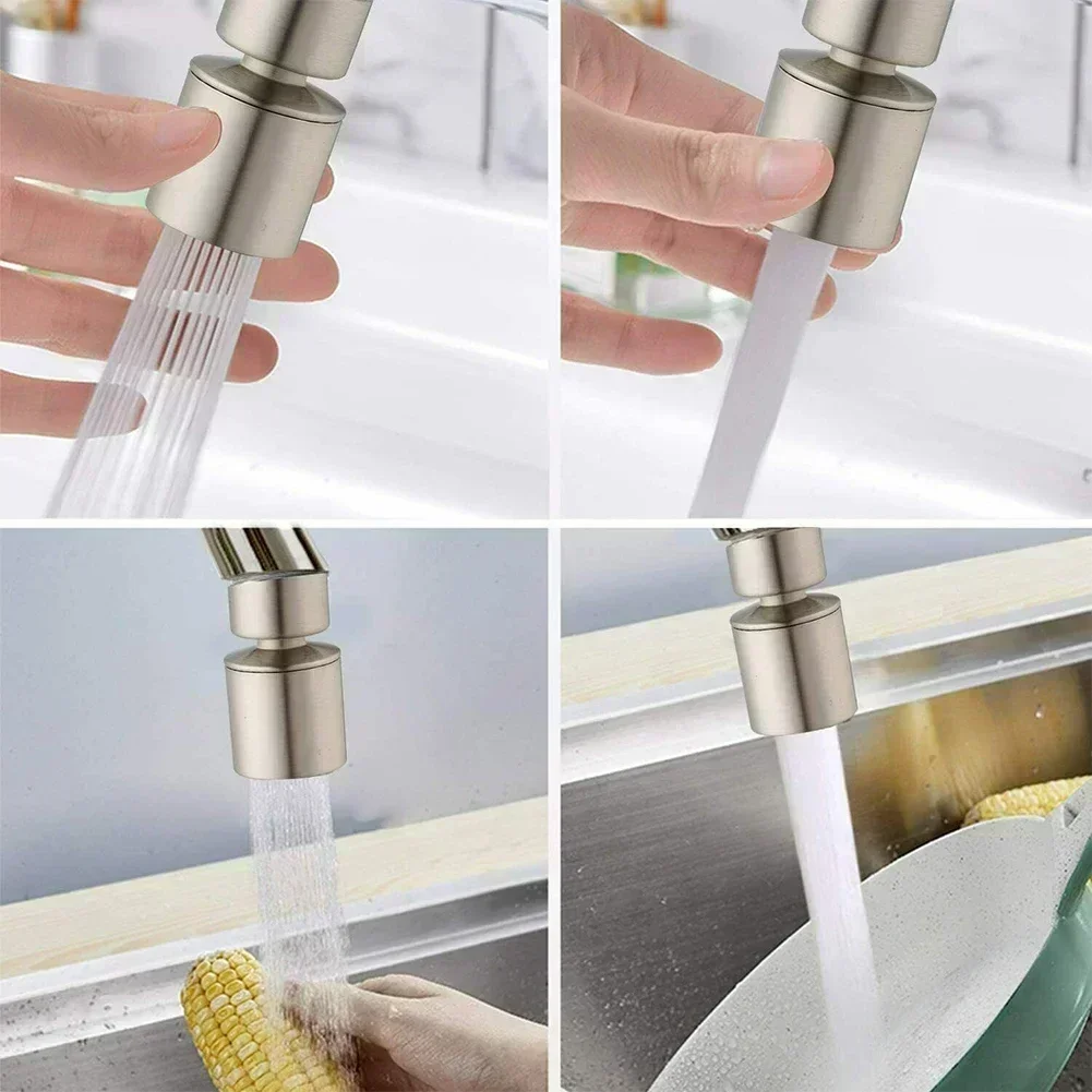 Kitchen Tap Aerator Rotate Swivel End Diffuser Female Thread Faucet Adapter Save Energy Tap Aerator Bathroom Accessories