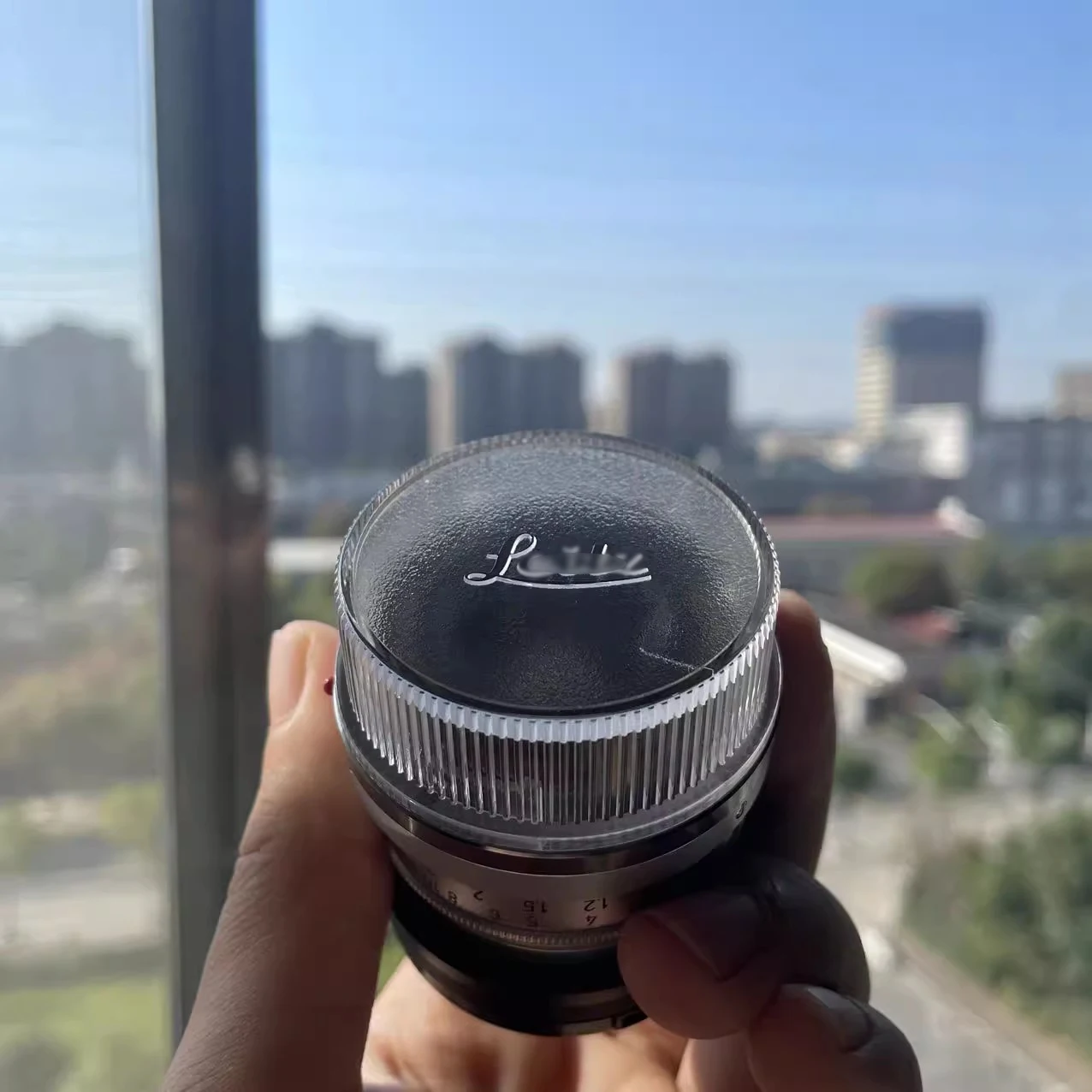 LM mount lens rear Protective covers 90mm f/1.5 half Transparent dustproof len's back lids EM 28mm f/2.8 lens caps SM 35mm f/1.4