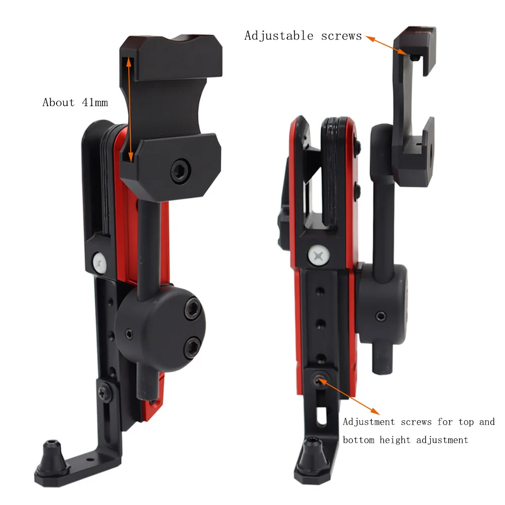 Neues taktisches IPSC USPSA IDPA Aluminium CR Speed Holster Fast Draw Shooter CNC C-BAX Schießwettbewerb Holster – Detail 3