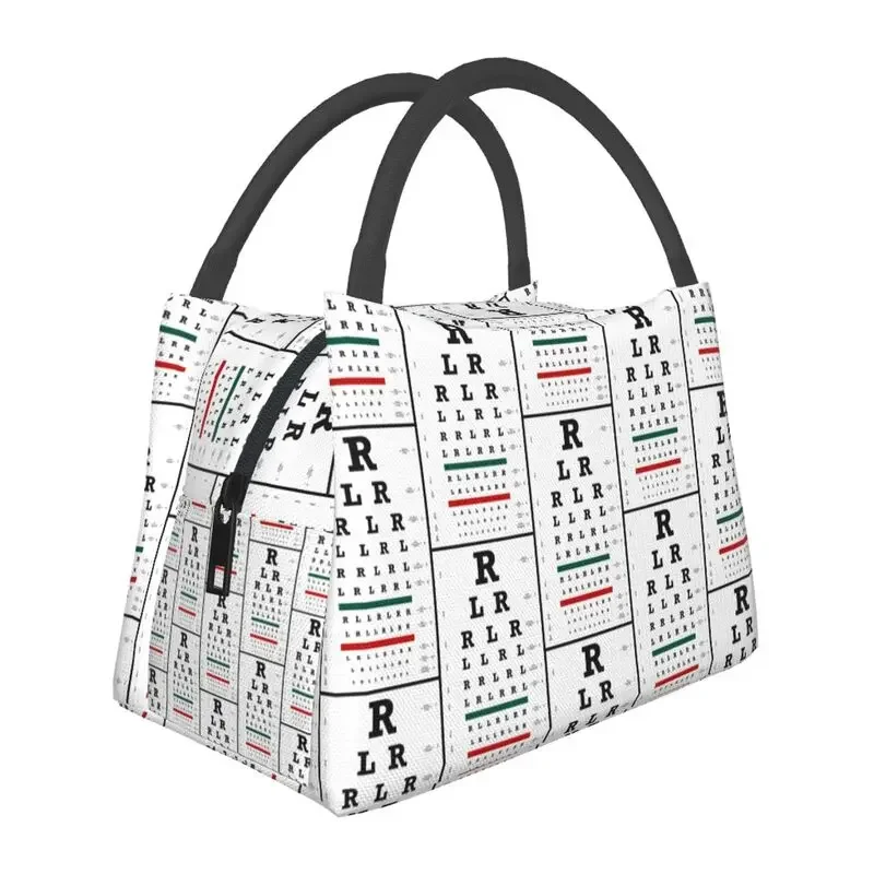 

Drummers Eye Chart Thermal Insulated Lunch Bags Women Resuable Lunch Tote for Office Outdoor Multifunction Meal Food Box