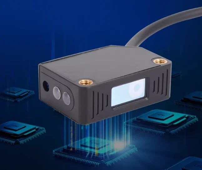 Square Type Visible Red/Infrared Laser Diffuse Photoelectric Sensor for Industrial AutVisible Red/Infrared Laser Diffuse omation