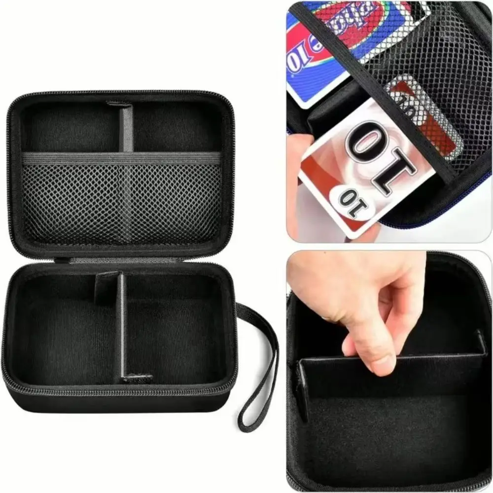 Cartoon Anime Large Capacity Hard Case Loose Leaf EVA Card Collection Holder Zipper Waterproof Anime Card Book