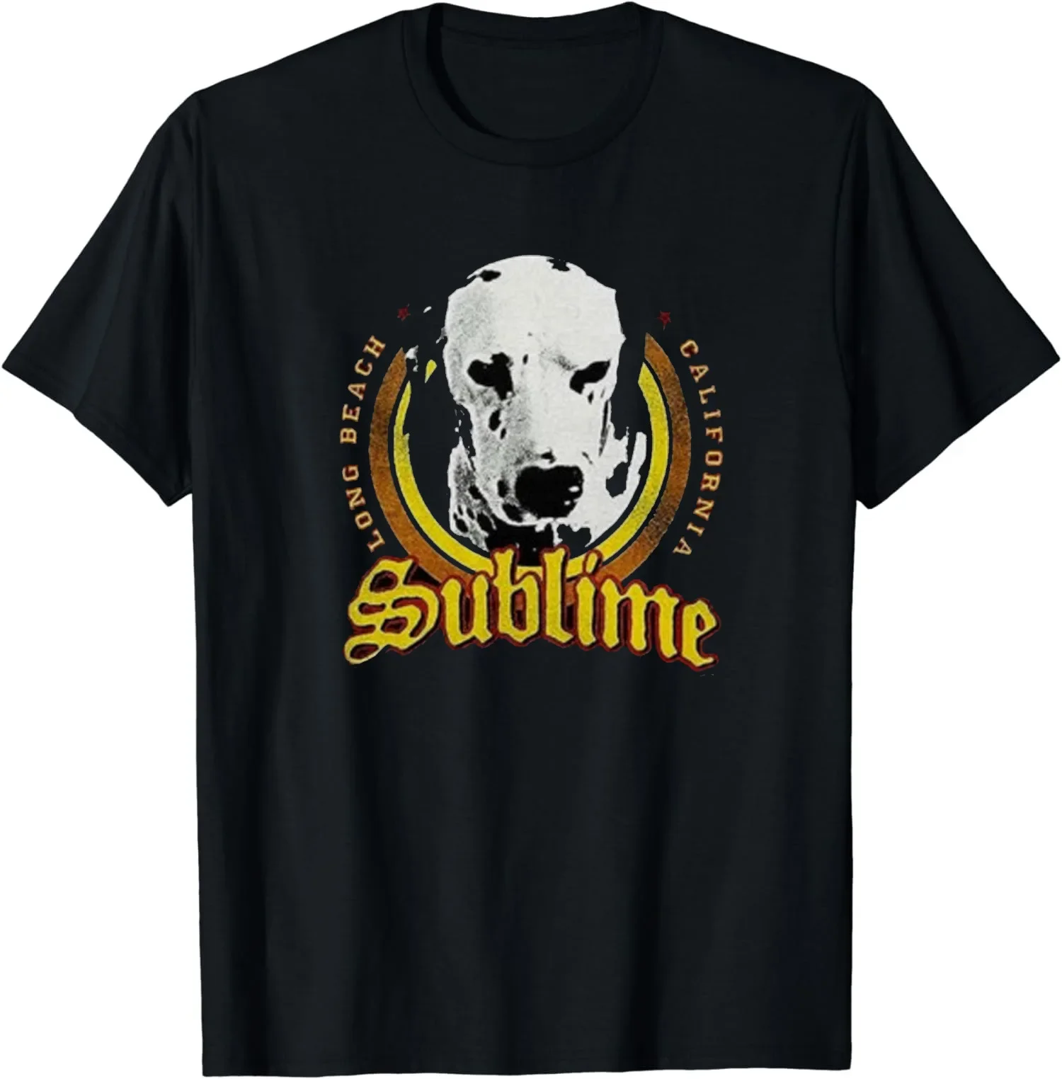 Sublime Lou Dog T-Shirt Funny Birthday Cotton Tee Vintage Gift Men Women Trend