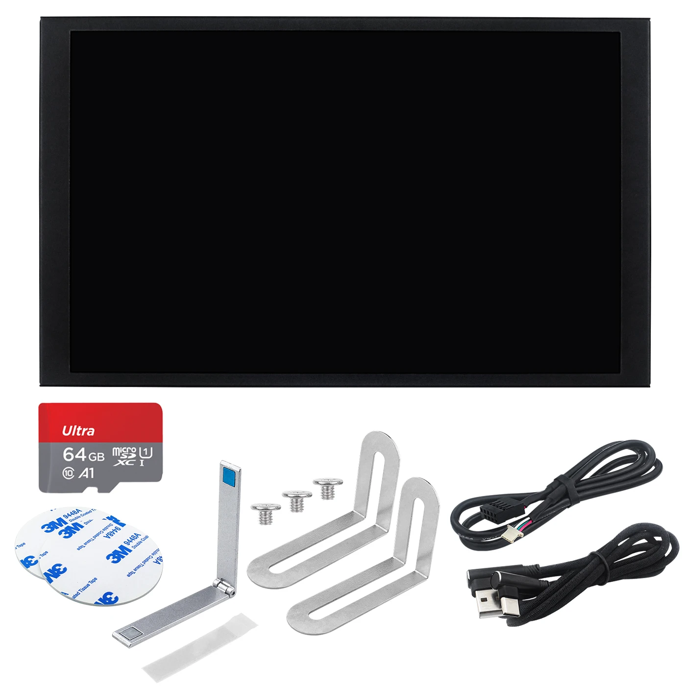 TURZX 8 Inch Secondary Screen USB Display 1280x800 IPS LCD