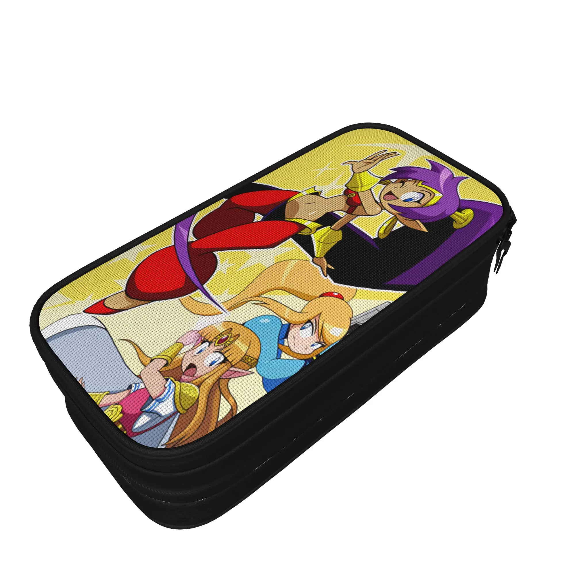 Lovely Pencil Case Shantae Half Genie Pencil Box  School Pencil Cases Kids Zipper Custom DIY School Stationery