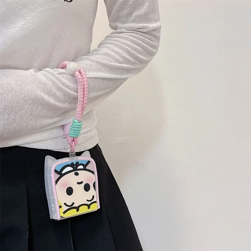 Cute Boy Girl Phone Case for Samsung Galaxy Z Flip 6 5 4 3 Protective Back Cover for ZFlip4 ZFlip5 ZFlip6 Case