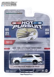 1: 64 2020 NYPD Heat Track 35 Season Ford Explorer Police Car  Diecast Metal Alloy Model Car Toys For  Gift Collection