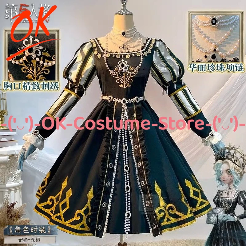 

Identity V Journalist Alice Deross Cosplay Costume Eternity S-Tier Skin Outfit Game Identity V Journalist Eternity Party Suit